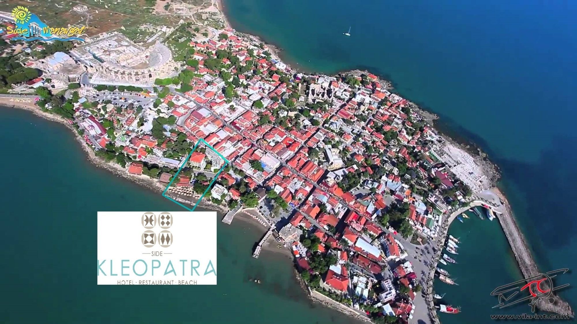 Side Kleopatra Hotel Εξωτερικό φωτογραφία